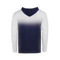 Badger Youth Ombre Hooded Long Sleeve T-Shirt