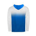 Badger Youth Ombre Hooded Long Sleeve T-Shirt
