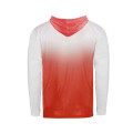 Badger Youth Ombre Hooded Long Sleeve T-Shirt