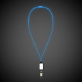 Light Up LED Lanyard with Badge Clip