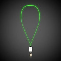 Light Up LED Lanyard with Badge Clip