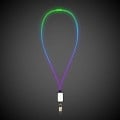 Light Up LED Lanyard with Badge Clip