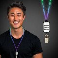 Light Up LED Lanyard with Badge Clip