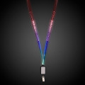 Light Up LED Lanyard with Badge Clip