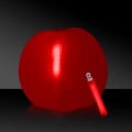 12" Translucent Beach Ball with Glow light Stick