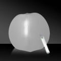 12" Translucent Beach Ball with Glow light Stick