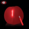 12" Translucent Beach Ball with Glow light Stick