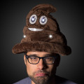 LED Poop Emojicon Hat