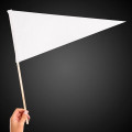 White Felt Pennant Banner