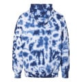 MV Sport Unisex Classic Fleece Tie-Dye Hooded Sweatshirt
