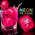 Neon Lited Ice Cubes