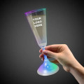7 1/2 oz. Champagne Glass with Multi-Color LED Lights