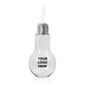 16oz Light Bulb Cup with Straw
