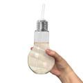 16oz Light Bulb Cup with Straw
