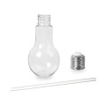 16oz Light Bulb Cup with Straw