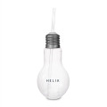 16oz Light Bulb Cup with Straw