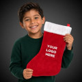14" Plush Christmas Stocking
