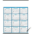 Triumph® Calendars Span-A-Year (Laminated with Marker) Ca...