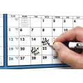 Triumph® Calendars Span-A-Year (Laminated with Marker) Ca...