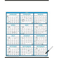 Triumph® Calendars Span-A-Year (Laminated with Marker) Ca...