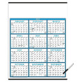 Triumph® Calendars Span-A-Year (Laminated with Marker) Ca...