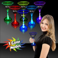 7.5 oz. Martini Glass with Multi-Color LED Lights