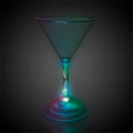 7.5 oz. Martini Glass with Multi-Color LED Lights