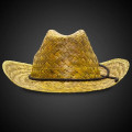 Adult Straw Cowboy Hats - Assorted Colors