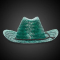 Adult Straw Cowboy Hats - Assorted Colors