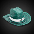 Adult Straw Cowboy Hats - Assorted Colors