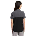 Ladies' Fusion ChromaSoft Colorblock Polo