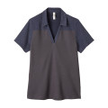 Ladies' Fusion ChromaSoft Colorblock Polo