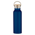 21 Oz. Full Laser Tipton Stainless Steel Bottle With Bamboo Lid