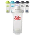 24 oz. Plastic Shaker Bottle with Mixer