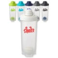 24 oz. Plastic Shaker Bottle with Mixer