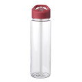 24 oz Borneo Plastic Water Bottle with Carrying Handle