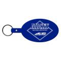 Large Oval Flexible Key Tag
