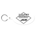 Large Oval Flexible Key Tag