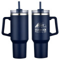 Genoa 40 oz Vacuum Insulated Travel Mug with Straw