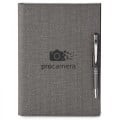 LINEN   REFILLABLE HARD COVER JOURNAL COMBO