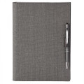 LINEN   REFILLABLE HARD COVER JOURNAL COMBO