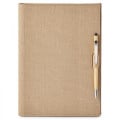 LINEN   REFILLABLE HARD COVER JOURNAL COMBO