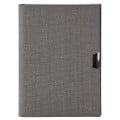 LINEN   REFILLABLE HARD COVER JOURNAL COMBO