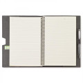 LINEN   REFILLABLE HARD COVER JOURNAL COMBO