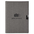 LINEN   REFILLABLE HARD COVER JOURNAL COMBO