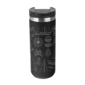 18 Oz. Full Laser Sienna Stainless Steel Bottle