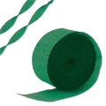 81' Roll Green Crepe Paper Streamer