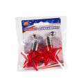 White Star LED Clip On Earrings