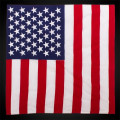 22" x 22" US Flag Bandana blank/imprintable
