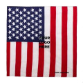22" x 22" US Flag Bandana blank/imprintable
